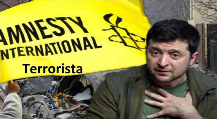 Zelensky contro Amnesty International: “Terrorista”