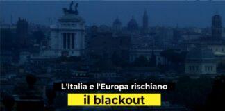 Allarme blackout e blocco totale, futuro nero