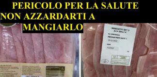 Richiamato noto prosciutto, non azzardare a mangiarlo