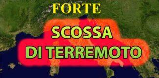 Forte terremoto scuote Italia, i dettagli