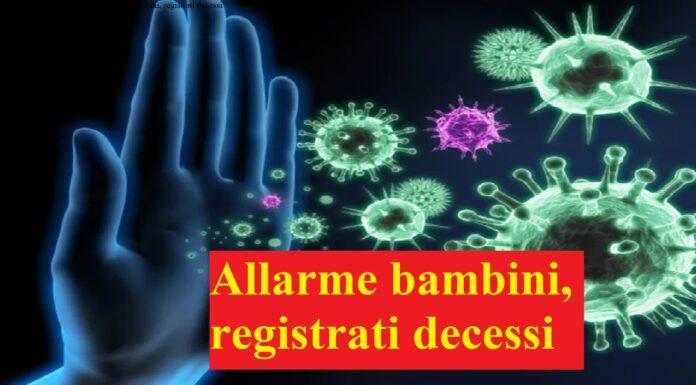 Allarme infezione batterica bambini, registrati decessi