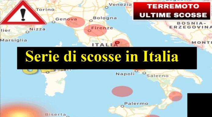 Serie di scosse in Italia, scattano allerta e chiusure