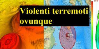 Violenti terremoti ovunque, aumenta la paura