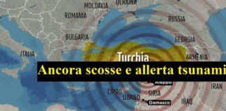 Ancora scosse e allerta tsunami, la terra continua a tremare