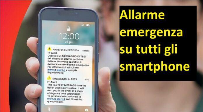 Allarme emergenza su tutti gli smartphone, i dettagli sul messaggio