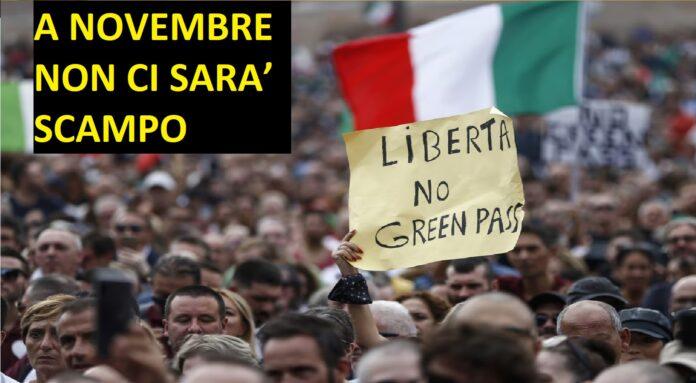 A NOVEMBRE NON CI SARA’ SCAMPO, il motivo e cosa ci nascondono