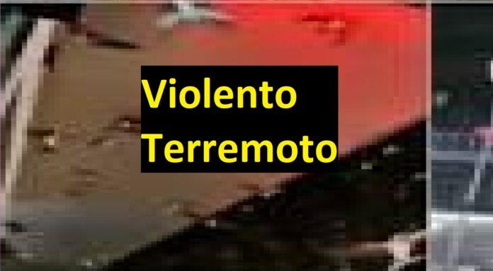 Violento terremoto e l’avvertimento degli uccelli in volo