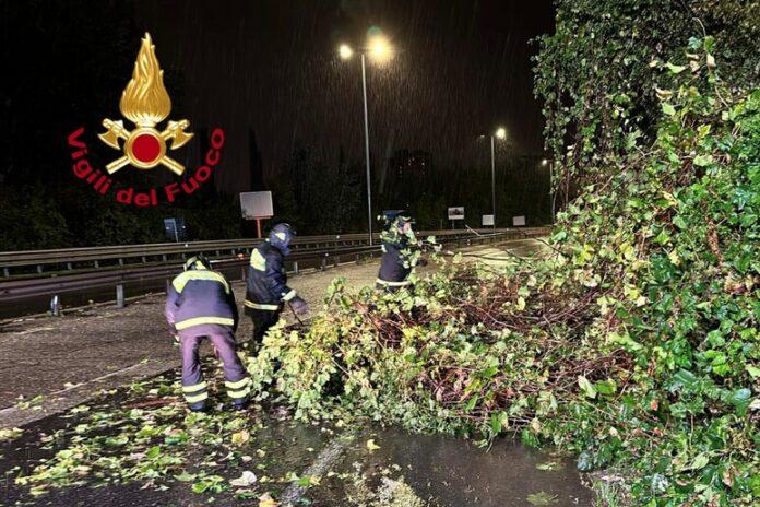 Maltempo nel fiorentino