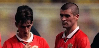 Gary Neville e Roy Keane