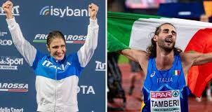 I portabandiera azzurri Arianna Errigo e Gianmarco Tamberi ai Giochi Olimpici 2024